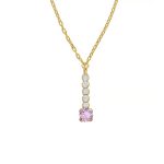 Κολιέ από ασήμι 925 με Swarovski πέτρες