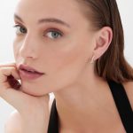 Σκουλαρίκια από ασήμι 925 με Swarovski πέτρες - Image 2