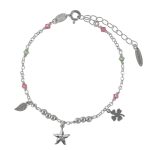 Βραχιόλι από ασήμι 925 με Swarovski πέτρες