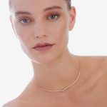 Κολιέ ριβιέρα από ασήμι 925 με Swarovski πέτρες - Image 2