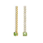 Σκουλαρίκια από ασήμι 925 με Swarovski πέτρες