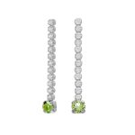 Σκουλαρίκια από ασήμι 925 με Swarovski πέτρες