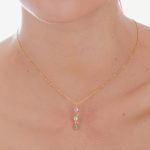 Κολιέ από ασήμι 925 με Swarovski πέτρες - Image 2