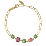 Βραχιόλι από ασήμι 925 με Swarovski πέτρες