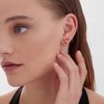 Σκουλαρίκια από ασήμι 925 με Swarovski πέτρες - Image 2