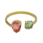 Δαχτυλίδι από ασήμι 925 με Swarovski πέτρες
