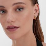 Σκουλαρίκια από ασήμι 925 με Swarovski πέτρες - Image 2