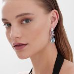 Σκουλαρίκια από ασήμι 925 με Swarovski πέτρες - Image 2