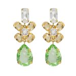 Σκουλαρίκια από ασήμι 925 με Swarovski πέτρες
