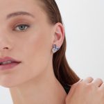 Σκουλαρίκια από ασήμι 925 με Swarovski πέτρες - Image 2
