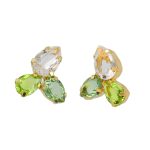 Σκουλαρίκια από ασήμι 925 με Swarovski πέτρες