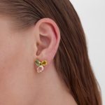 Σκουλαρίκια από ασήμι 925 με Swarovski πέτρες - Image 2