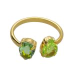 Δαχτυλίδι από ασήμι 925 με Swarovski πέτρες