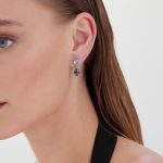 Σκουλαρίκια από ασήμι 925 με Swarovski πέτρες - Image 2