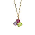 Κολιέ από ασήμι 925 με Swarovski πέτρες