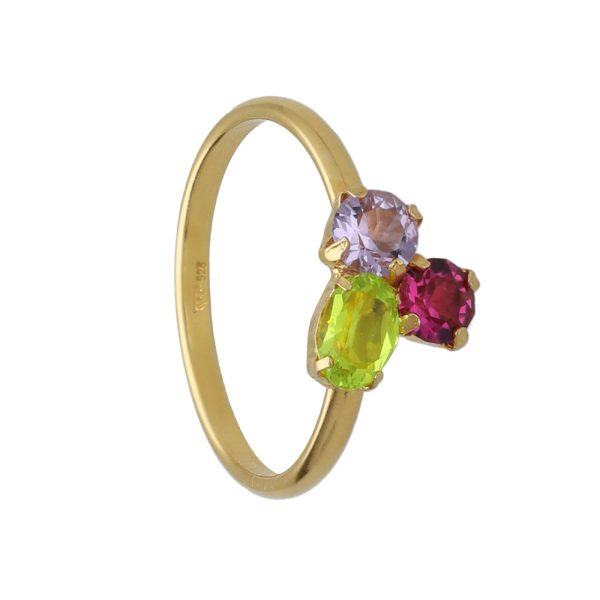 Δαχτυλίδι από ασήμι 925 με Swarovski πέτρες