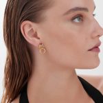 Σκουλαρίκια από ασήμι 925 με Swarovski πέτρες - Image 2