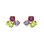 Σκουλαρίκια από ασήμι 925 με Swarovski πέτρες