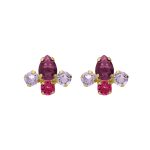 Σκουλαρίκια από ασήμι 925 με Swarovski πέτρες