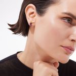 Σκουλαρίκια από ασήμι 925 με Swarovski πέτρες - Image 2