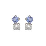 Σκουλαρίκια από ασήμι 925 με Swarovski πέτρες