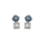 Σκουλαρίκια από ασήμι 925 με Swarovski πέτρες