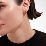Σκουλαρίκια από ασήμι 925 με Swarovski πέτρες - Image 2