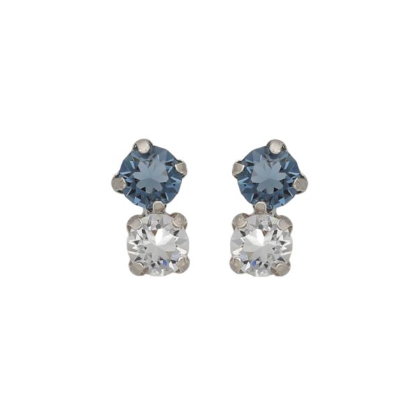 Σκουλαρίκια από ασήμι 925 με Swarovski πέτρες