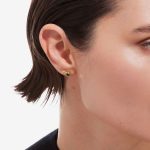 Σκουλαρίκια από ασήμι 925 με Swarovski πέτρες - Image 2