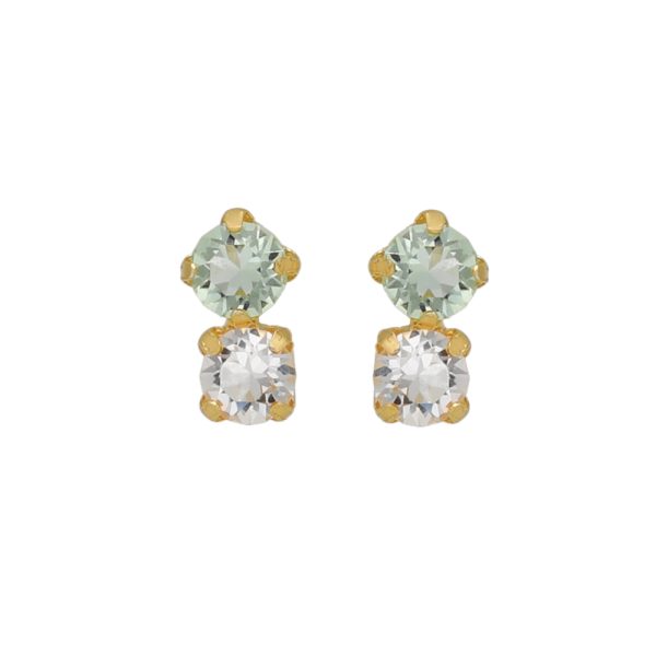Σκουλαρίκια από ασήμι 925 με Swarovski πέτρες