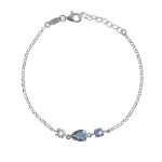 Βραχιόλι από ασήμι 925 με Swarovski πέτρες