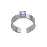 Δαχτυλίδι από ασήμι 925 με Swarovski πέτρες
