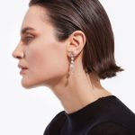 Σκουλαρίκια από ασήμι 925 με Swarovski πέτρες - Image 2