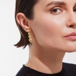 Σκουλαρίκια από ασήμι 925 με Swarovski πέτρες - Image 2