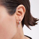 Σκουλαρίκια από ασήμι 925 με Swarovski πέτρες - Image 2