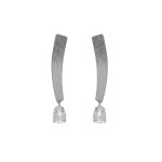 Σκουλαρίκια από ασήμι 925 με Swarovski πέτρες