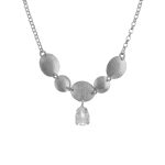 Κολιέ από ασήμι 925 με Swarovski πέτρες