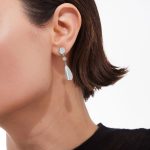 Σκουλαρίκια από ασήμι 925 με Swarovski πέτρες - Image 2