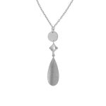 Κολιέ από ασήμι 925 με Swarovski πέτρες