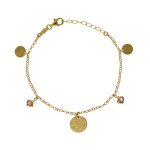 Βραχιόλι από ασήμι 925 με Swarovski πέτρες
