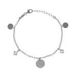 Βραχιόλι από ασήμι 925 με Swarovski πέτρες