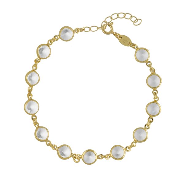 Βραχιόλι από ασήμι 925 με Swarovski πέτρες