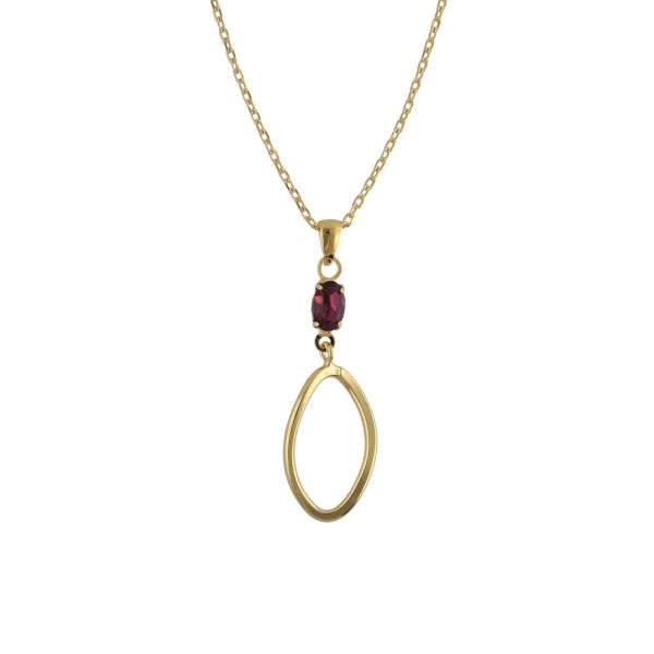 Κολιέ από ασήμι 925 με Swarovski πέτρες