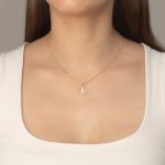Κολιέ από ασήμι 925 με Swarovski πέτρες - Image 2