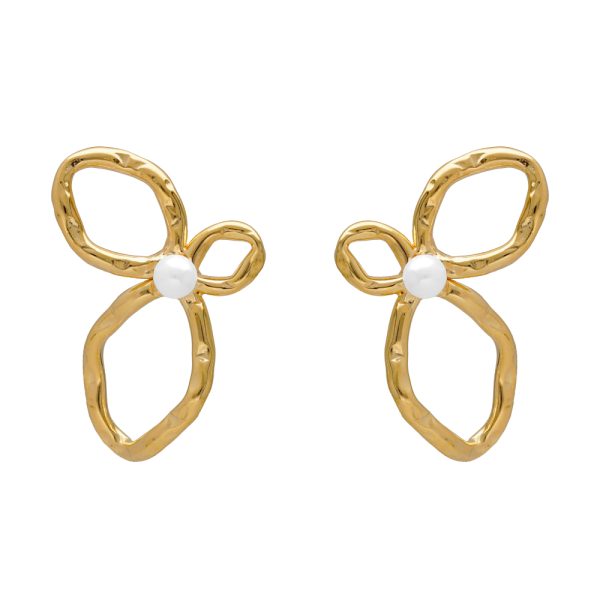 Σκουλαρίκια από ασήμι 925 με μαργαριτάρι