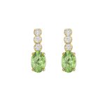 Σκουλαρίκια από ασήμι 925 με Swarovski πέτρες και ζιργκόν
