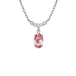 Κολιέ από ασήμι 925 με Swarovski πέτρες και ζιρκόν