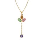 Κολιέ από ασήμι 925 με Swarovski πέτρες