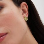 Σκουλαρίκια από ασήμι 925 με Swarovski πέτρες - Image 2