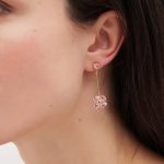Σκουλαρίκια από ασήμι 925 με Swarovski πέτρες - Image 2